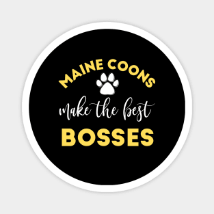 Maine Coon Cats Make the Best Bosses Magnet